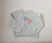 H&M bluza dziewczęca cekiny odwracane r. 122-128
