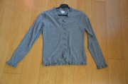 Tara sweter 100% wool r. M wełna szarości