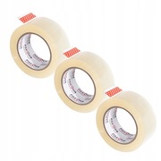 Taśma pakowa Pakova bezbarwna 48/132 - 3 sztuki Transparent Mocna