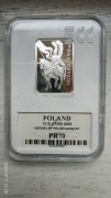 10zl Husarz srebro 2009r PR70