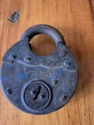 Stara kłódka Syrena PRL