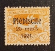 GÓRNY ŚLASK: 1921r. Mi 33 (*).