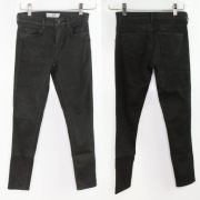 Czarne dżinsy damskie TOPSHOP MOTO LEIGHT super soft skinny W32 L32