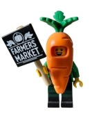 LEGO LEGO MINIFIGURKA seria 24 - Carrot Mascot col24-4