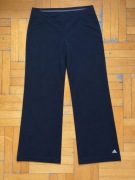 Spodnie szerokie dresy leginsy Adidas czarne L