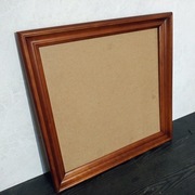 Rama drewniana frezowana bejcowana jasny brąz 60x60 cm