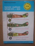 SAMOLOT MYŚLIWSKI SPAD VII-XIII