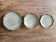 Zestaw talerzy LUBIANA Stoneware Ceramic Meteor 12os