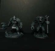 Dnd figurki | Ork wojownik i Ork szaman | skala 32mm | 5cm wysokości