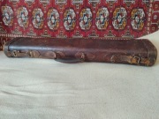 Futerał skóra dubeltówka sztucer XIX w