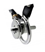 Stalowy Pas Cnoty Inverted Chastity Oring z uchywami 50mm + pasek