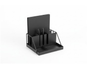 Metalowy Organizer na Biurko Loft – Przybornik na Dokumenty,Nowoczesny Styl