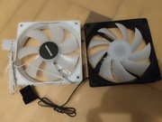 Wentylator 12cm LED RGB czarny biały 120X120X25