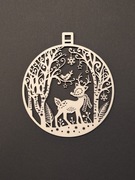 Zawieszki, ozdoby, bombki świąteczne – gotowe do zawieszenia - 12cm