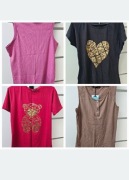 Bluzka damska , zestaw 4 bluzek rozmiar L, t-shirt 