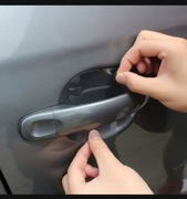 Folia Naklejka Ochronna pod Klamkę Samochodową do Auta 4 szt. 8,5 x 10 