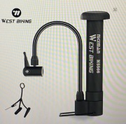 WEST BIKING Pompka Rowerowa 80 PSI Mini Pompka MTB USB Lekka