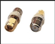 ADAPTER GNIAZDO F PRZEJŚCIE NA WTYK MĘSKI SMA