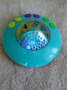 Interaktywny grający projektor dla dzieci lampka nocna ufo Lionelo