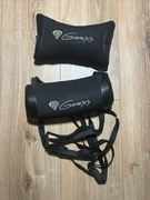 2 czarne poduszki do fotela gamingowego genesis trit 500