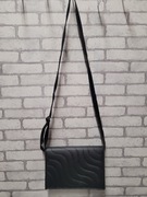 Torebka kopertówka Mini Kopertówka syntetyk czarny