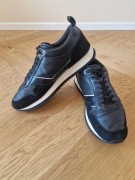 Calvin Klein Sneakersy Low Top Lace Up Lth HM0HM01017 Granatowy 