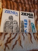 ziemia 1972, 1982 2 tomy PTTK  prace zbiorowe ponad 500 stron