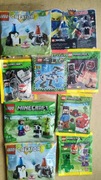 Zestaw 9 nowych klocków i figurek LEGO Minecraft 