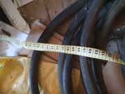 Kabel siłowy prądowy, Stary kabel elektryczny – gruby, miedź
