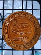 Talerz – Polski Fiat 126p FSM – Tułowice