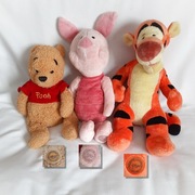 Oryginalne pluszaki Disney Store– Kubuś Puchatek, Tygrysek, Prosiaczek