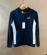Puma Bluza Damska Czarna Rozpinana Z Kapturem S