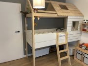 Łóżko piętrowe domek Inmondo