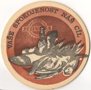 Podstawka do piwa czeska + gratis !!