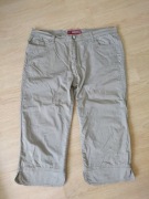 Bawełniane spodnie do połowy łydki rozmiar 33 