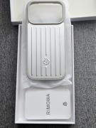 Nowe etui RIMOWA do iPhone 17 Pro – premium case szare + pudełko