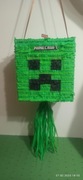 Piniata Creeper z Minecrafta na urodziny dla dzieci!!!