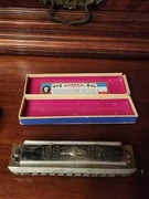 Stara harmonijka Chromatica z pudelkiem