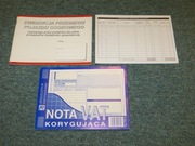 Rejestr pojazdu & Korekta VAT druczki oddam :)