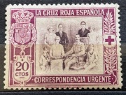 Hiszpania (Espana), Czerwony Krzyż Hiszpanii (La Cruz Roja Espanola), 20 ct