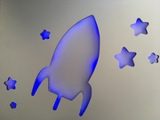 Półki z MDF 3 sztuki w paczce do cnc frezarki lasera