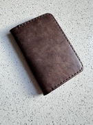 Kartholder na karty Naturalna skóra Handmade