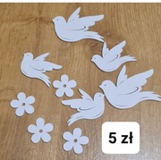 Elementy dekoracyjne przydasie półprodukty 