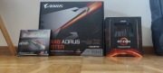 AMD Threadripper 3960X TRX40 AORUS MASTER 64GB RAM