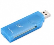 SSK SCRS028 USB 2.0 Interface External Card Reader