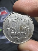 Moneta 1 zł - 1929 rok