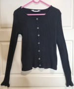 Bluzka dziewczynka H&M 146 - 152 cm czarna