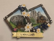 Magnes na lodówkę ceramiczny KORBIELÓW (2K).