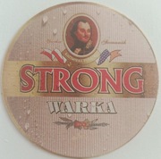 WARKA STRONG - STARA podkładka pod piwo. OKAZJA