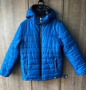 Kurtka pikowana wodoodporna odpinany kaptur Hummel 140